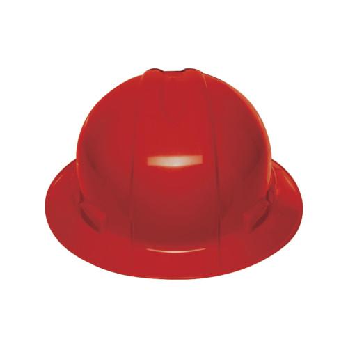 CASCO DE SEGURIDAD ROJO ALA ANCHA TRUPER