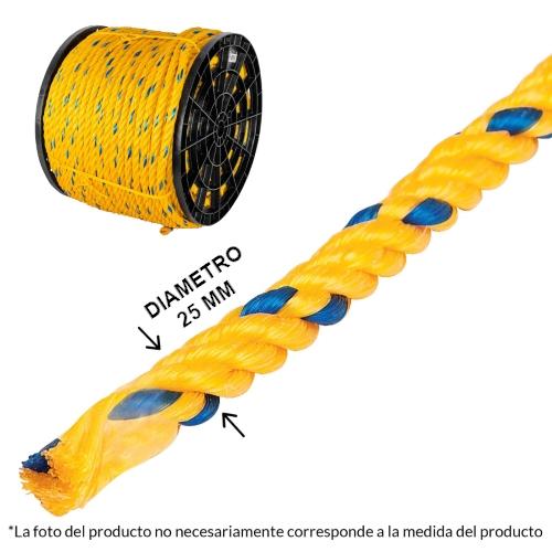 CUERDA POLIPROPILENO 25MM 1 (30KG) FIERO