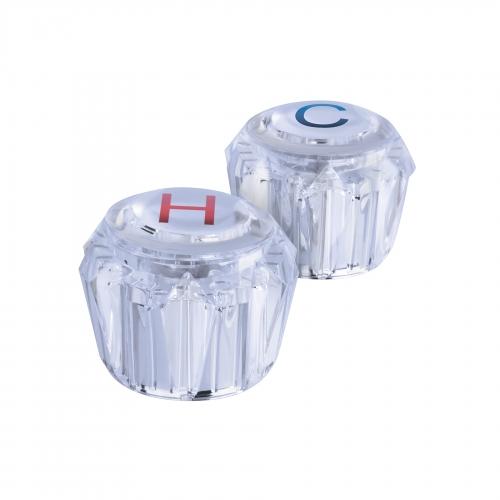 JUEGO 2 MANERALES ACRILICO TRANS PARA LAVABO Y FREGADERO BASIC