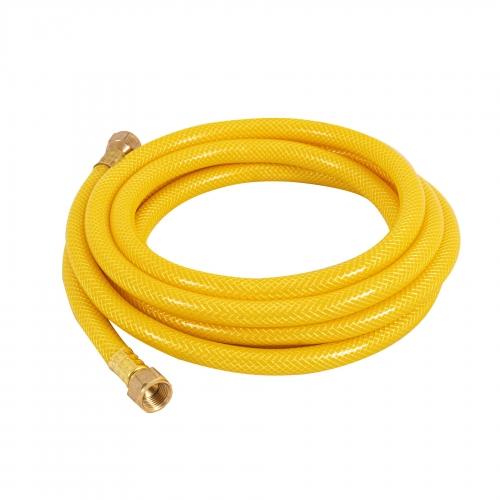 MANGUERA PARA GAS PVC AMARILLA 3/8 Plg. FLARE 3 M FOSET