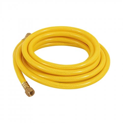 MANGUERA PARA GAS PVC AMARILLA 3/8 Plg. FLARE 5 M FOSET