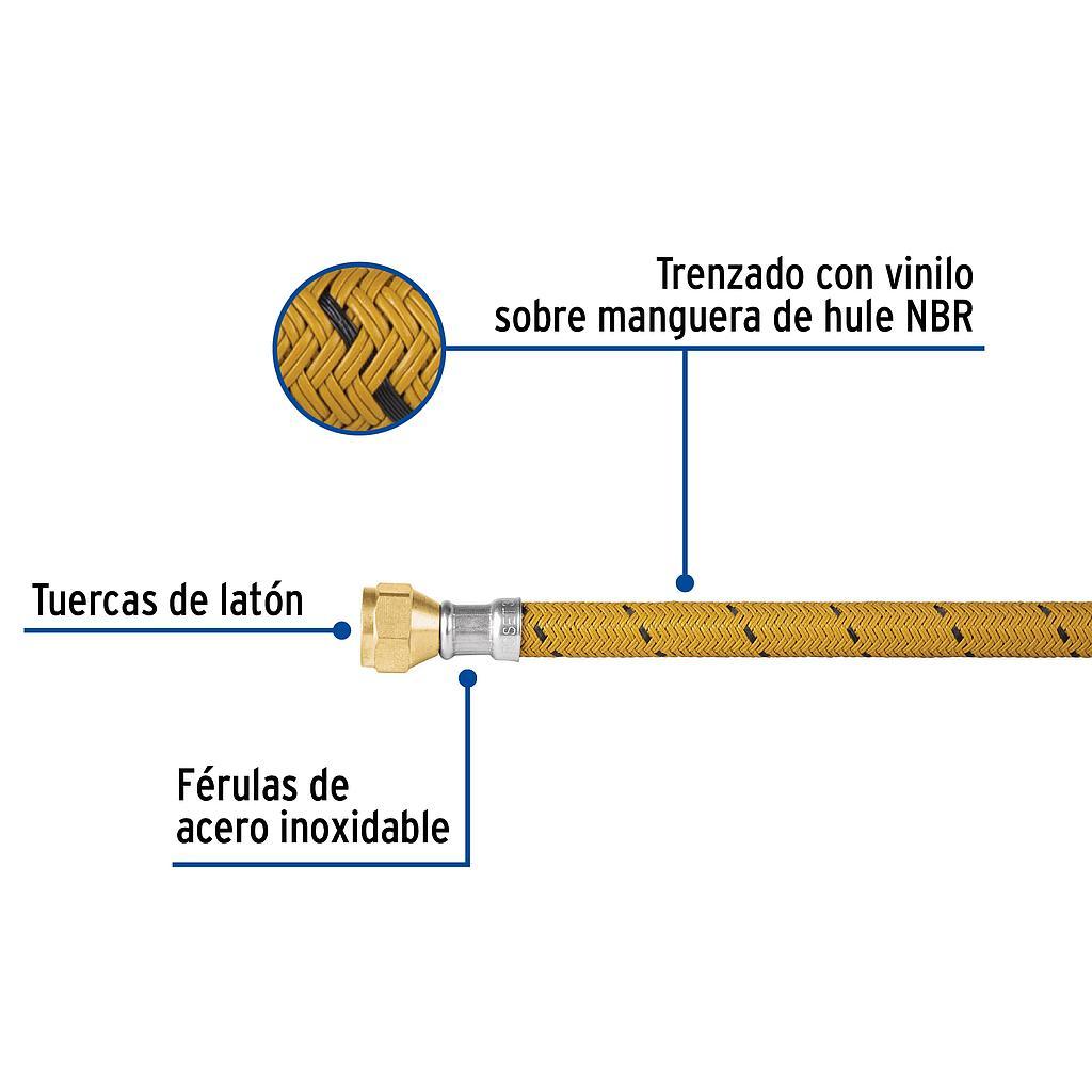 MANGUERA PARA GAS VINILO 3/8 Plg. FLARE 500 CM FOSET