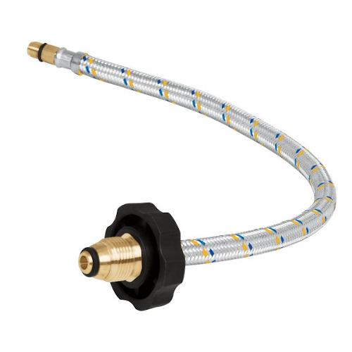 MANGUERA PIGTAIL ALUMINIO 7/16 Plg. X 7/8 Plg. 55 CM FOSET