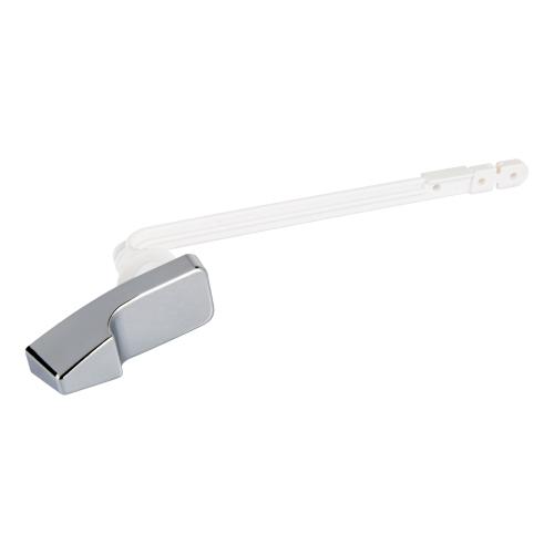 PALANCA FRONTAL PLASTICA CROMADA PARA WC FOSET